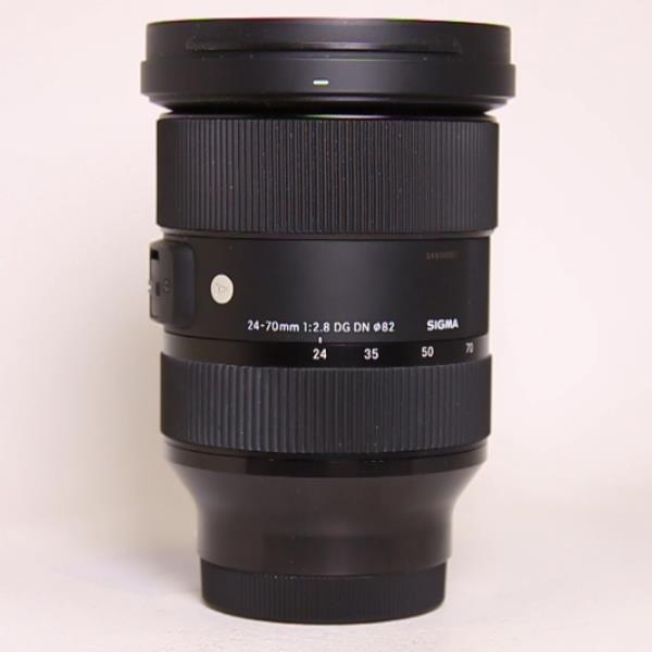 Used Sigma 24-70 f/2.8 Mirrorless Lens DG DN Art- E-Mount Lens