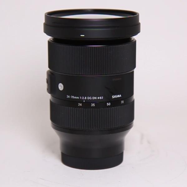 Used Sigma 24-70 f/2.8 Mirrorless Lens DG DN Art- E-Mount Lens