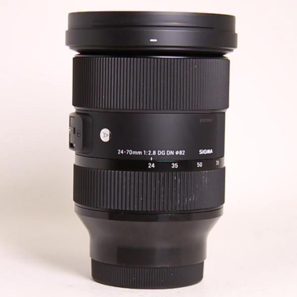Used Sigma 24-70 f/2.8 Mirrorless Lens DG DN Art- E-Mount Lens
