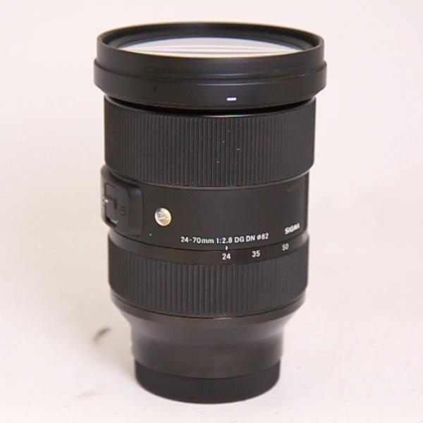 Used Sigma 24-70 f/2.8 Mirrorless Lens DG DN Art- E-Mount Lens