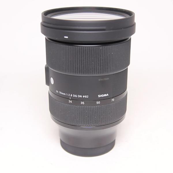 Used Sigma 24-70 f/2.8 Mirrorless Lens DG DN Art- E-Mount Lens