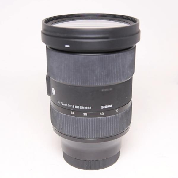 Used Sigma 24-70 f/2.8 Mirrorless Lens DG DN Art- E-Mount Lens