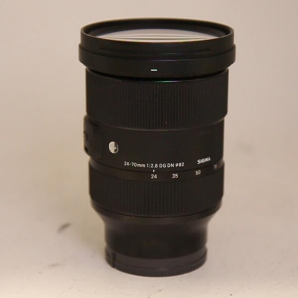 Used Sigma 24-70 f/2.8 Mirrorless Lens DG DN Art- E-Mount Lens