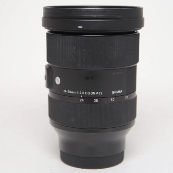 Used Sigma 24-70 f/2.8 Mirrorless Lens DG DN Art- E-Mount Lens