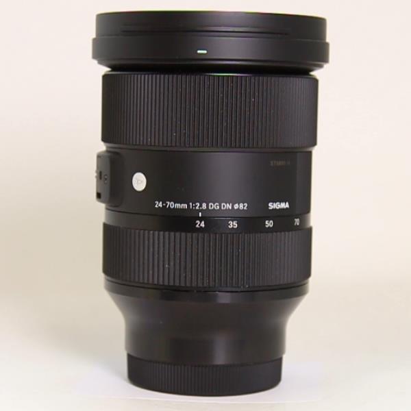 Used Sigma 24-70 f/2.8 Mirrorless Lens DG DN Art- E-Mount Lens