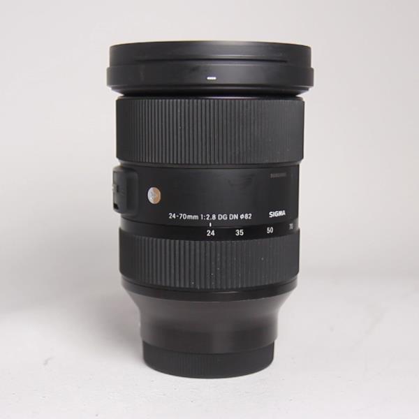 Used Sigma 24-70 f/2.8 Mirrorless Lens DG DN Art- E-Mount Lens