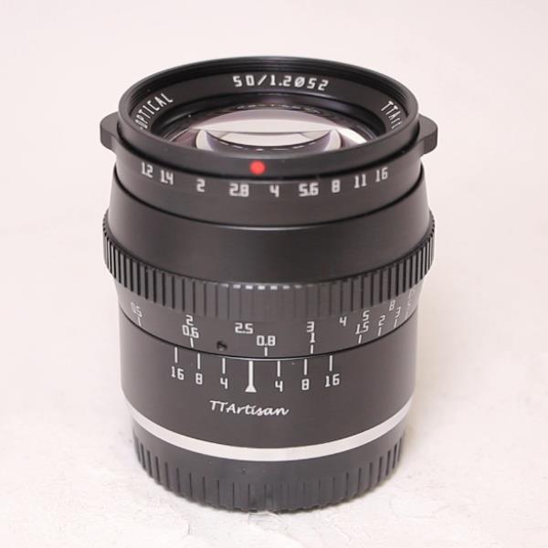 Used TTArtisan 50mm f/1.2 Lens for Fujifilm X Black