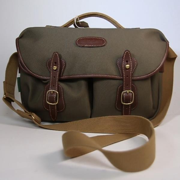 Used Billingham Hadley Pro Shoulder Bag - Sage FibreNyte/Chocolate