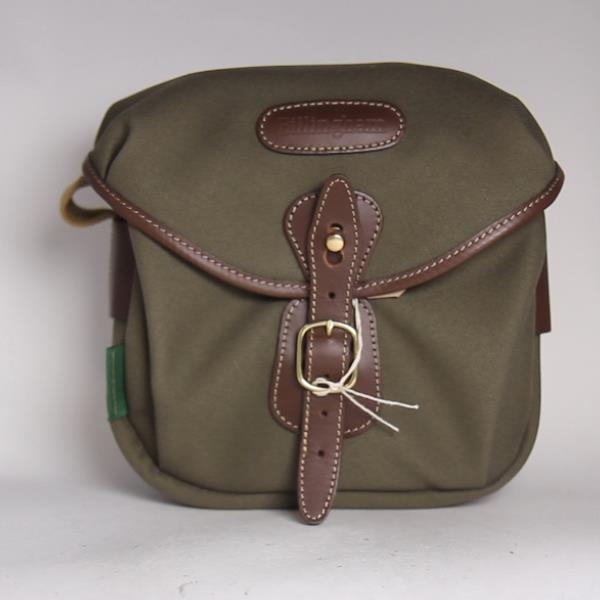 Used Billingham Hadley Digital Shoulder Bag - Sage FibreNyte/Chocolate