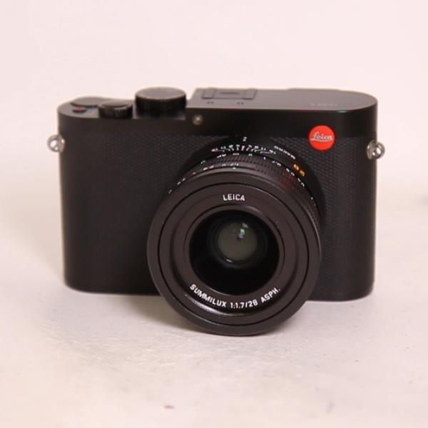 Used Leica Q (Typ 116) Compact Digital Camera Black Anodised