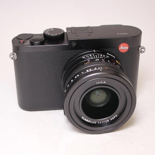 Used Leica Q (Typ 116) Compact Digital Camera Black Anodised