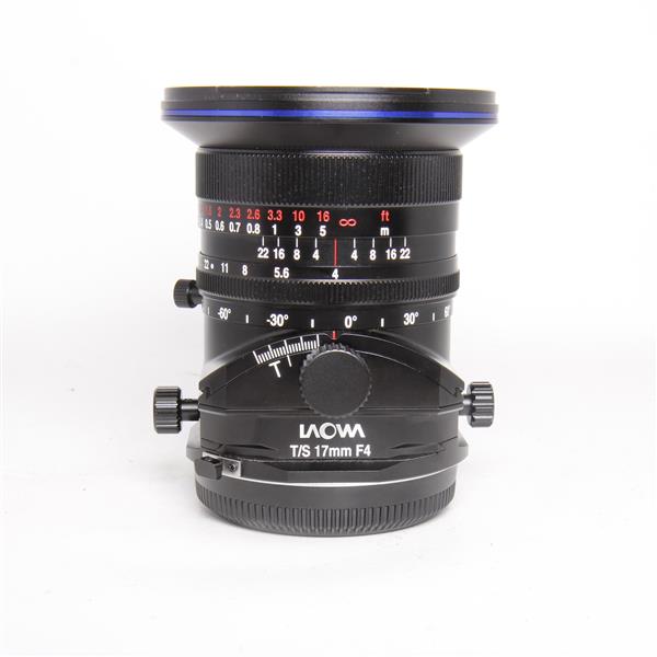 Used Laowa 17mm f/4 Zero-D Shift Lens for Fujifilm GFX Mount