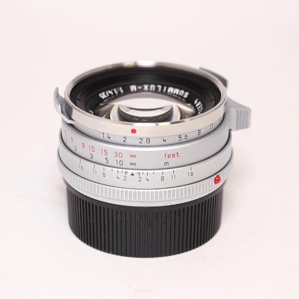 Used Leica Summilux-M 35mm f/1.4 Classic Steel Rim Lens (11301)