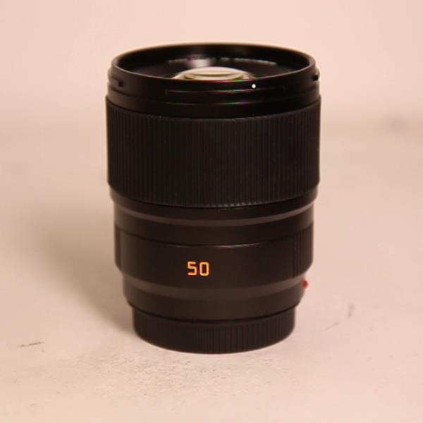 Leica Summicron 50mm f/2 Lens Black ASPH SL Anodised