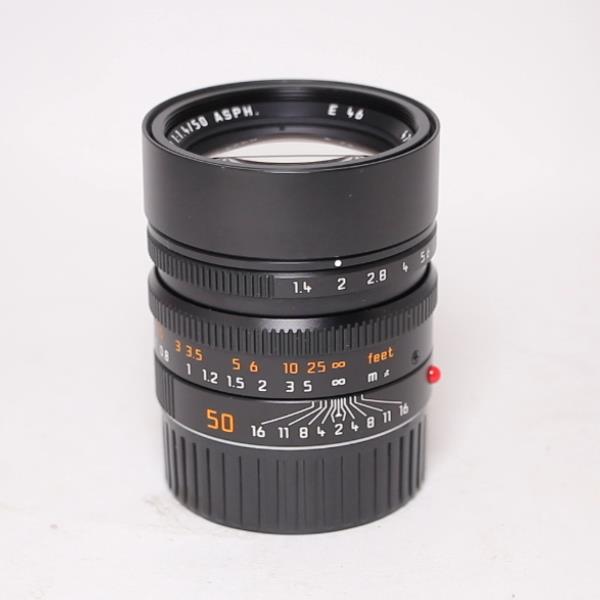 Used Leica Summilux-M 50mm f/1.4 ASPH (11891) Lens Black