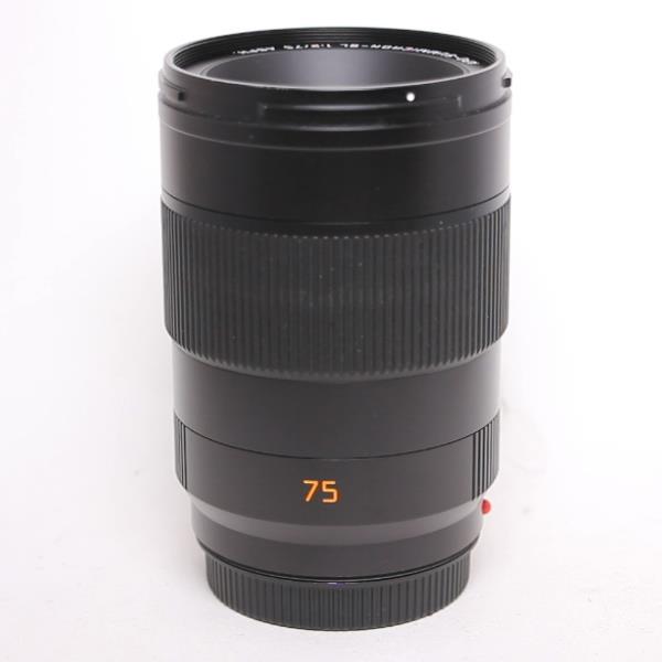 Used Leica APO Summicron SL 75mm f/2 ASPH Lens Black Anodised