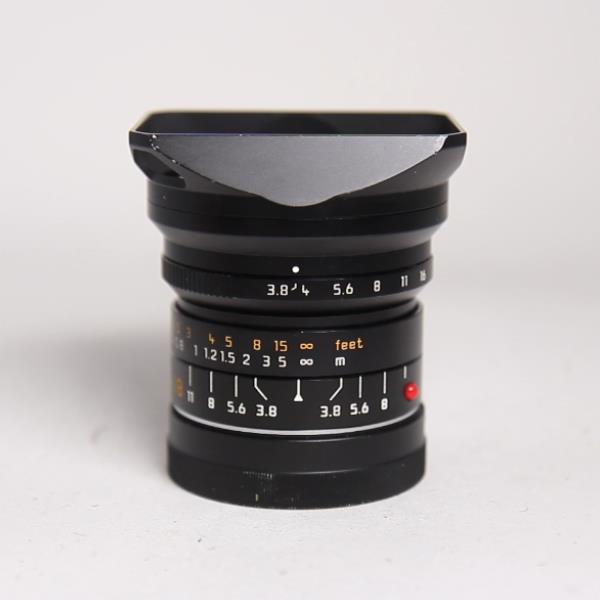 Used Leica Super Elmar M 18mm f/3.8 ASPH Lens Black Anodised