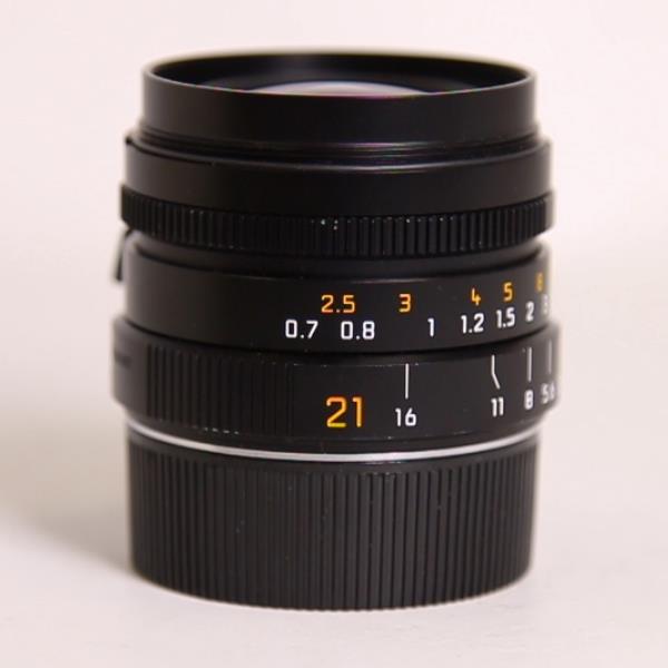 Used Leica Super Elmar M 21mm f/3.4 ASPH Lens Black Anodised