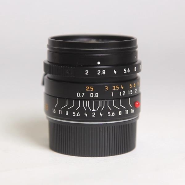 Used Leica Summicron-M 28mm f/2 ASPH Lens - Black