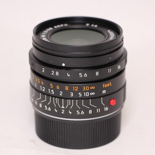 Used Leica Summicron-M 28mm f/2 ASPH Lens - Black