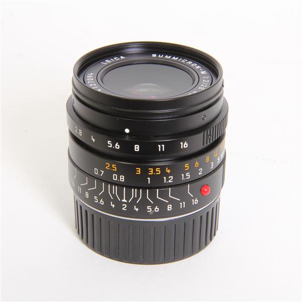 Used Leica Summicron-M 28mm f/2 ASPH Lens - Black