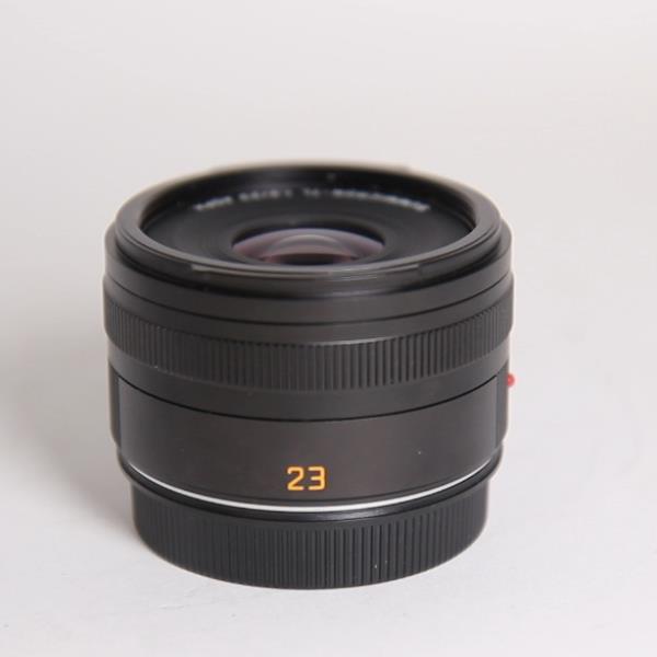 Used Leica Summicron T 23mm f/2 ASPH Lens Black Anodised