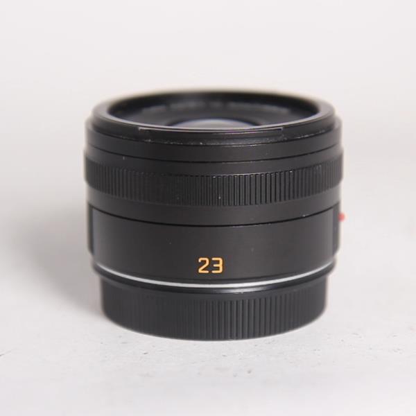 Used Leica Summicron T 23mm f/2 ASPH Lens Black Anodised