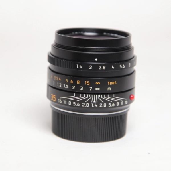 Used Leica Summilux M 35mm f/1.4 ASPH FLE Lens Black Anodised
