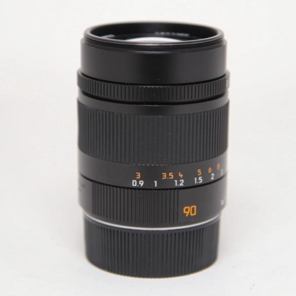 Used Leica Summarit M 90mm f/2.4 Lens Black Anodised