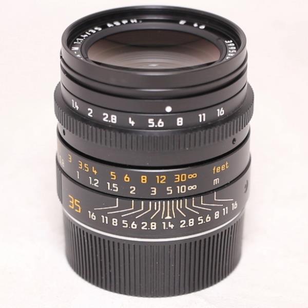 Used Leica Summilux-M 35mm f/1.4 ASPH Lens Black