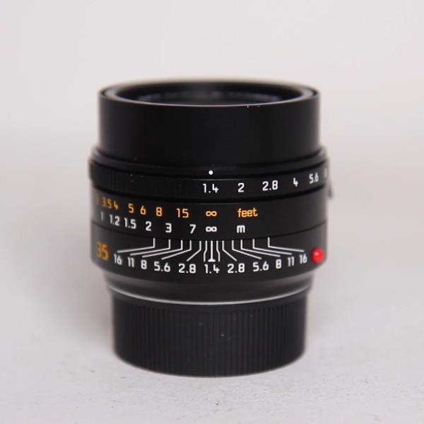 Used Leica Summilux-M 35mm f/1.4 ASPH Lens Black