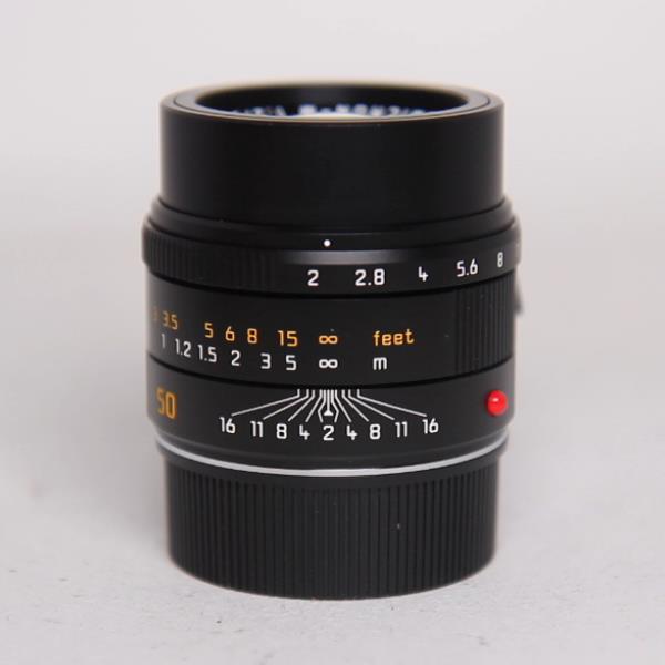 Used Leica APO Summicron M 50mm f/2 ASPH Lens Black Anodised