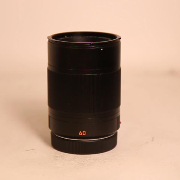 Used Leica APO Macro Elmarit TL 60mm f/2.8 ASPH Lens Black Anodised