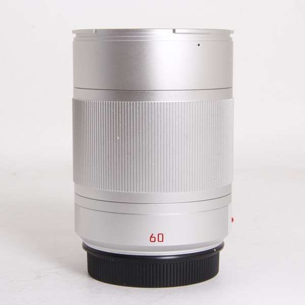 Used Leica APO Macro Elmarit TL 60mm f/2.8 ASPH Lens Silver Anodised
