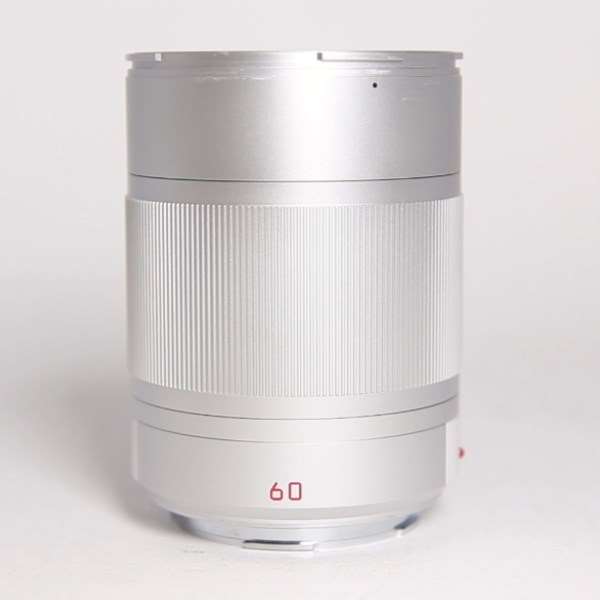 Used Leica APO Macro Elmarit TL 60mm f/2.8 ASPH Lens Silver Anodised