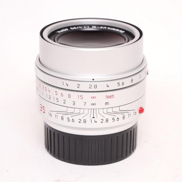 Used Leica Summilux-M 35mm f/1.4 ASPH Lens Silver
