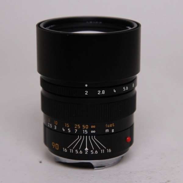 Used Leica Summicron-M 90mm f/2 Lens 11137