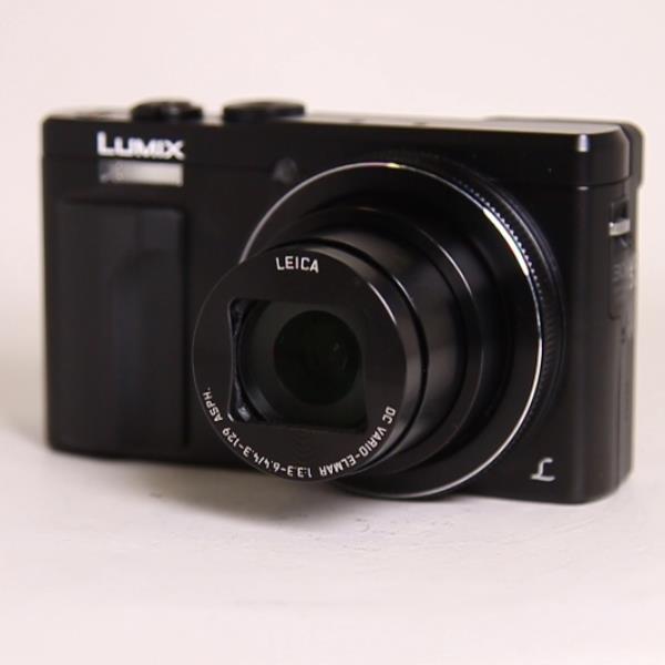 Used Panasonic Lumix DMC-TZ80 Compact Digital Camera Black