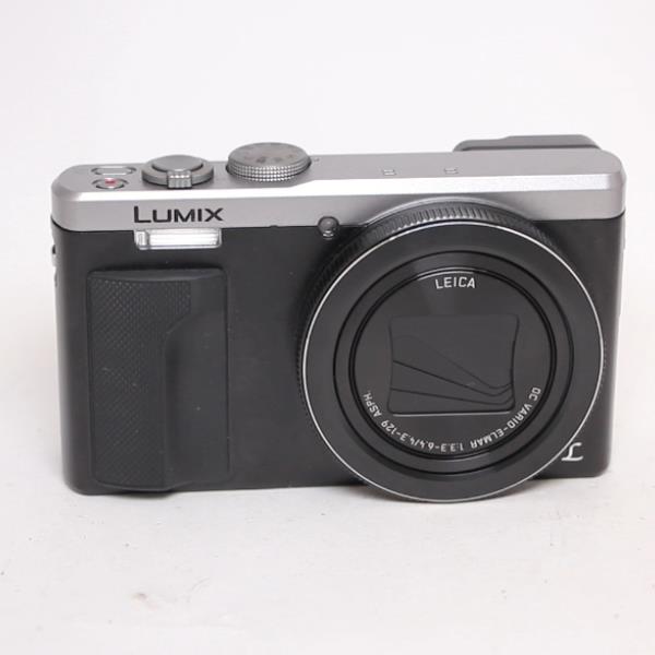 Used Panasonic Lumix DMC-TZ80 Compact Digital Camera Silver