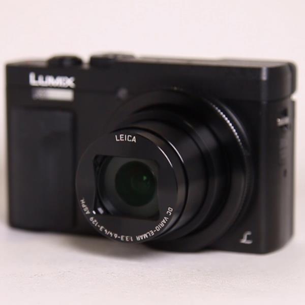 Used Panasonic Lumix DC-TZ90 Compact Digital Camera Black