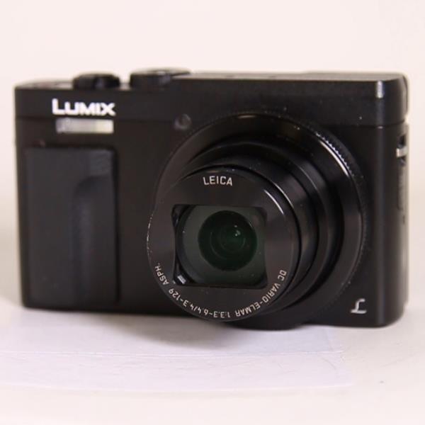 Used Panasonic Lumix DC-TZ90 Compact Digital Camera Black