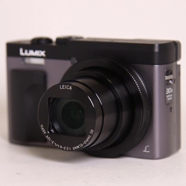 Used Panasonic Lumix DC-TZ90 Compact Digital Camera Silver
