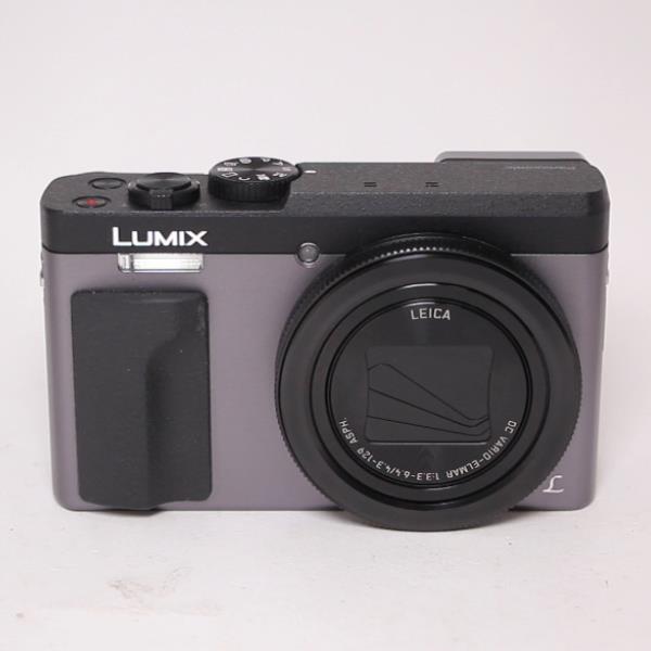 Used Panasonic Lumix DC-TZ90 Compact Digital Camera Silver