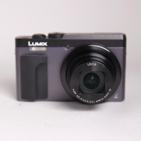 Used Panasonic Lumix DC-TZ90 Compact Digital Camera Silver