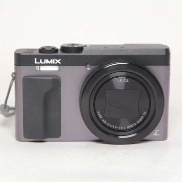 Used Panasonic Lumix DC-TZ90 Compact Digital Camera Silver