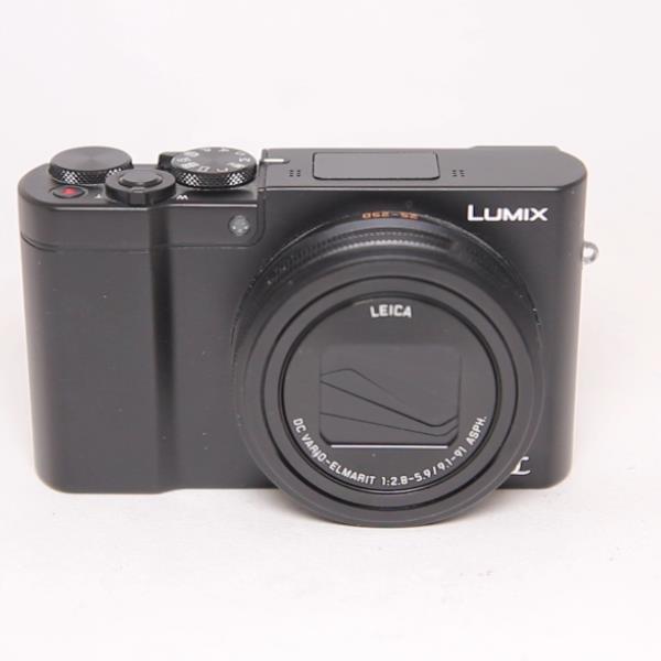 Used Panasonic Lumix DMC-TZ100 Compact Digital Camera Black