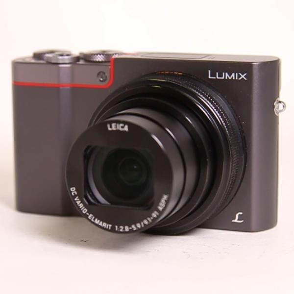 Used Panasonic Lumix DMC-TZ100 Compact Digital Camera Black