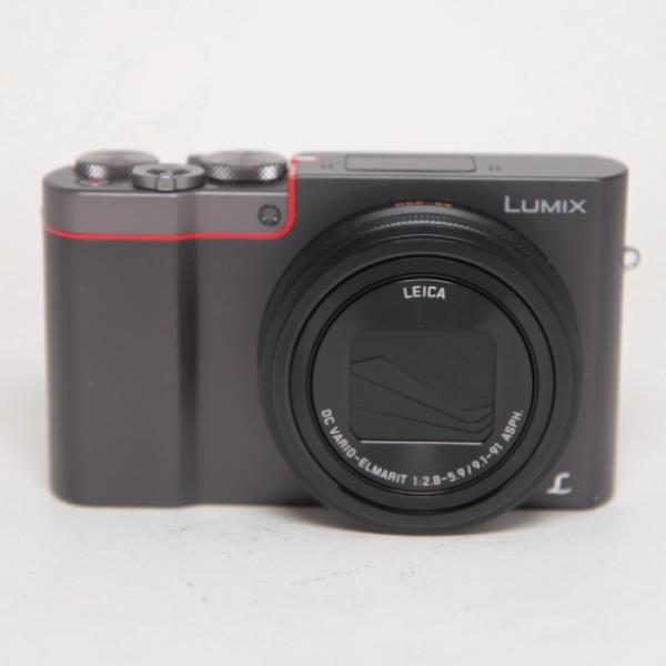 Used Panasonic Lumix DMC-TZ100 Compact Digital Camera Black