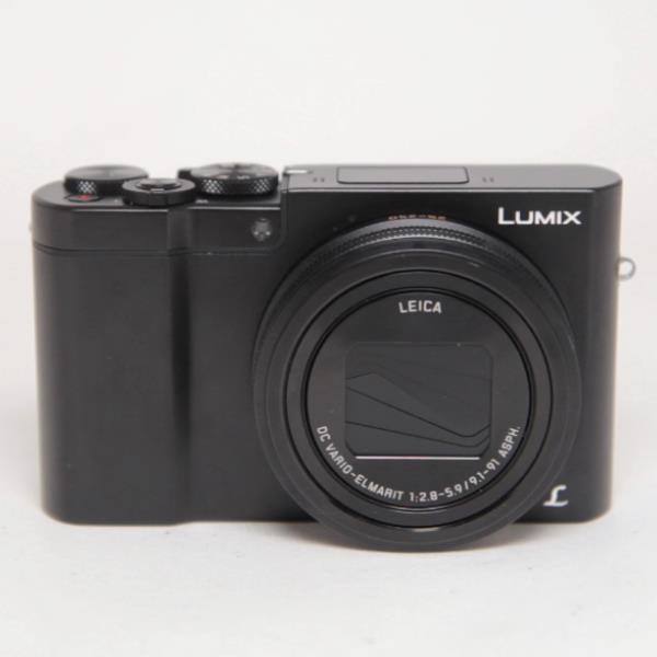 Used Panasonic Lumix DMC-TZ100 Compact Digital Camera Black