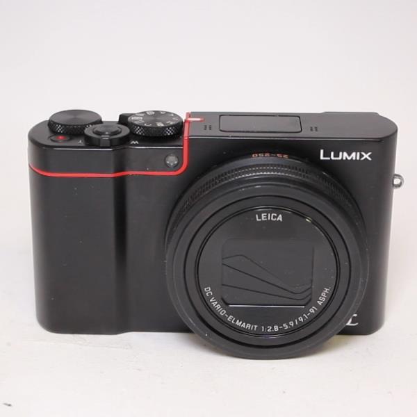 Used Panasonic Lumix DMC-TZ100 Compact Digital Camera Black